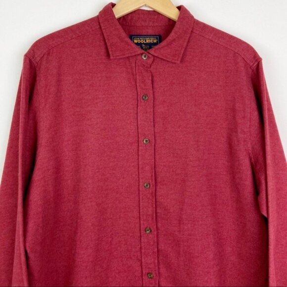 Woolrich Vintage Red Flannel Button-Up Blouse - Picture 3 of 13
